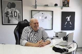 Rueda diz que as portas do Peixe estão abertas para Neymar. Foto: Ivan Storti/Santos FC