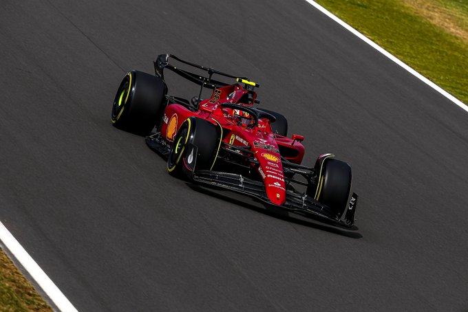 Espanhol levou a Ferrari ao topo do pódio em Silverstone. Foto: Scuderia Ferrari 