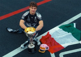 O italianinho Antonelli est&aacute; no caminho das estrelas. Foto: Mercedes-AMG Petronas F1 Team