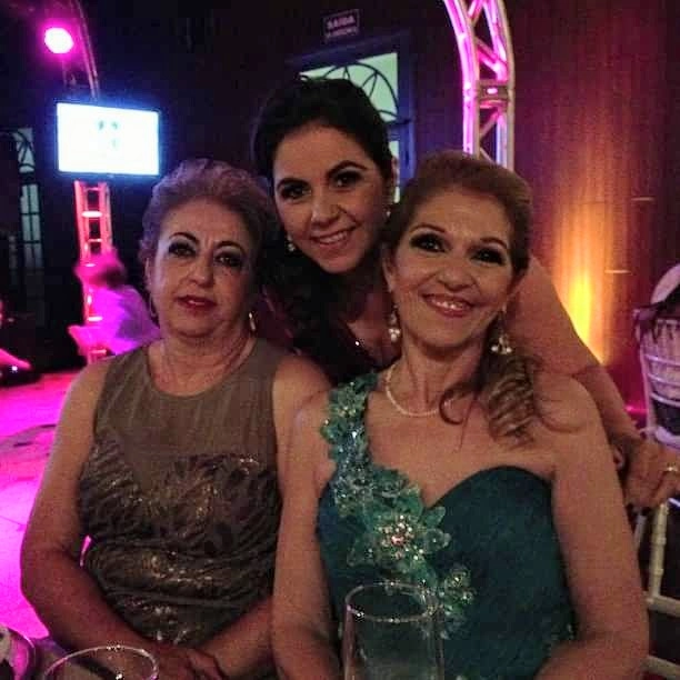 As irmãs Sandra, Claudia e Lenice em 2019