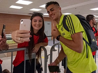 Promessa flamenguista deve ser confirmada no time espanhol no final de janeiro. Foto: Alexandre Vidal/Flamengo