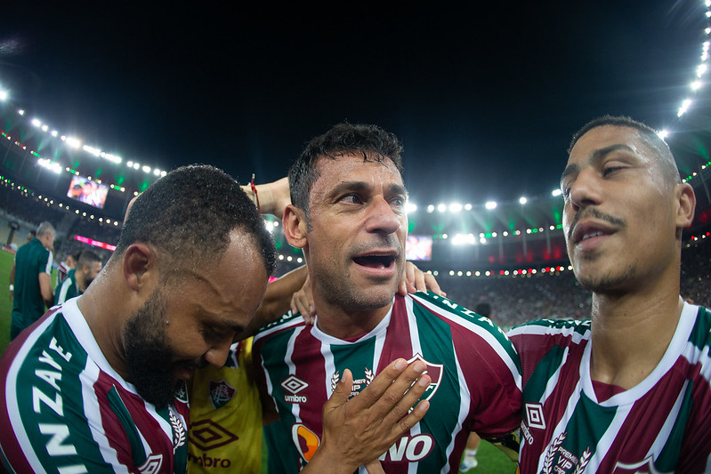 Centroavante de 38 anos está se despedindo do futebol neste sábado (9). Foto: Marcelo Gonçalves/Fluminense
