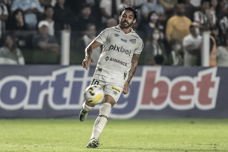 Camisa 10 do Peixe tem contrato até o fim de 2023. Foto: Ivan Storti/Santos FC