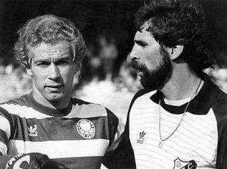 Os goleiros durante encontro pelo Paulist&atilde;o de 1984. Foto: Reprodu&ccedil;&atilde;o
