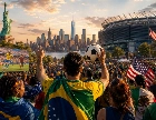 New York, New York! Olha a Copa do Povo na cidade mais famosa do Mundo! Por Ricardo Setyon