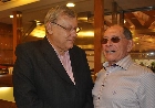Uma foto, uma hist&oacute;ria! Milton e Silv&eacute;rio, amigos de longa data, em almo&ccedil;o de confraterniza&ccedil;&atilde;o