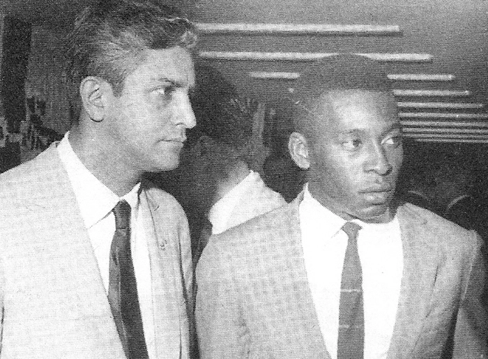 Paulo Planet Buarque e Pel&eacute;. Foto enviada por Roberto Saponari