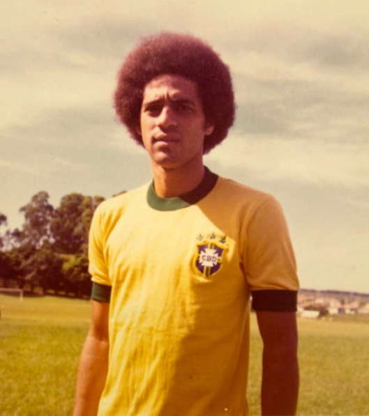 Em 1975, quando foi convocado para disputar a Copa América. Foto: Divulgação