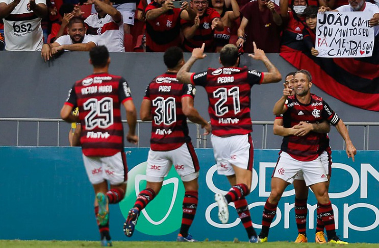 Rubro-Negro vem de vitória sobre o Coxa. Foto: Gilvan De Souza/Flamengo