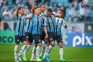 Na última rodada o Tricolor derrotou o Tombense. Foto: Divulgação/Grêmio