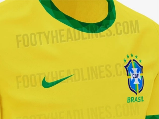 Novo uniforme seria utilizado pela seleção na Copa América de 2020. Foto: Reprodução