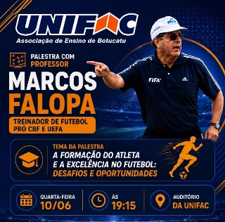 Institui&ccedil;&atilde;o de Botucatu receber&aacute; o experiente profissional na pr&oacute;xima quarta-feira