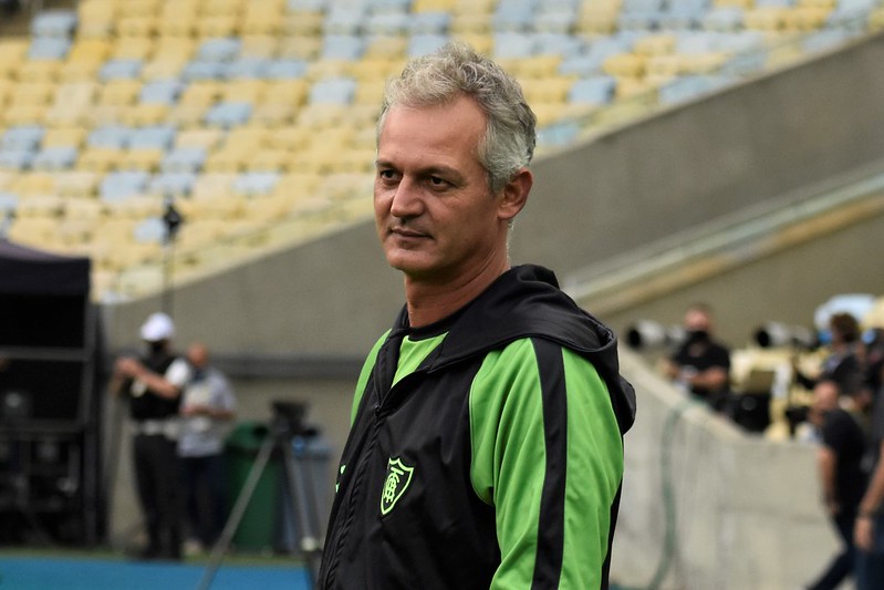 Novo treinador do Peixe tem como principal trabalho o vice da Série B em 2020. Foto: Estevão Germano/América
