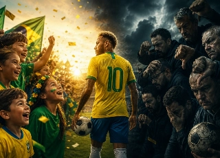 Nem todos os brasileiros parecem dispostos a torcer pelo hexa