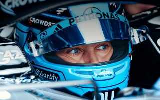 Brit&acirc;nico n&atilde;o teve o concorrente companheiro de equipe. Foto: Mercedes-AMG Petronas F1 Team