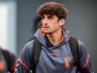 Francisco Trincão se destacou com a camisa do Braga. Foto: Instagram/Reprodução