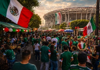 O mundo inteiro acompanhou pela televis&atilde;o aquele show de abertura, bem bonito, cheio de fogos de artif&iacute;cio coloridos e helic&oacute;pteros carregando a bandeira nacional mexicana