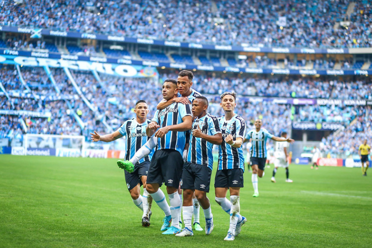 Tricolor vem embalado pela vitória contra a Ponte Preta. Foto: Divulgação/Grêmio