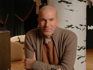 Em janeiro deste ano, durante evento da Montblanc, em Mil&atilde;o. Foto: arquivo pessoal de Zidane