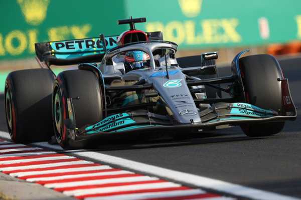 Britânico foi perfeito na classificação magiar. Foto: Mercedes-AMG Petronas F1