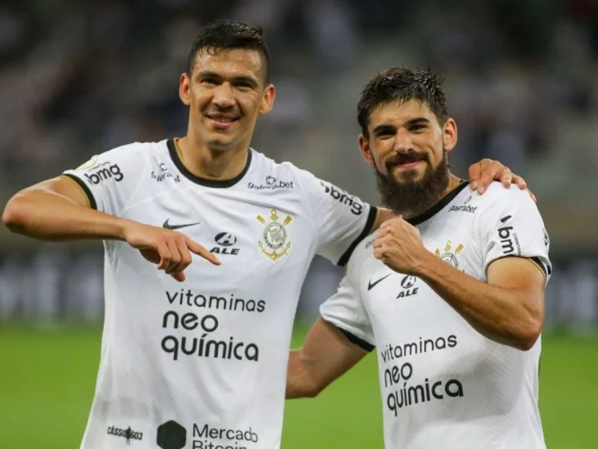 Balbuena e Méndez se destacaram contra o Botafogo. Foto: Rodrigo Coca/Ag. Corinthians 
