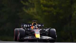 Holandês largou em décimo para subir ao topo do pódio em Hungaroring. Foto: Oracle Red Bull Racing