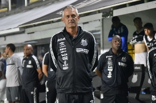Treinador santista valorizou as semanas que terá livre para trabalhar. Foto: Ivan Storti/Santos FC