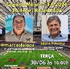 Prof. Edson Pimenta  &eacute; o convidado do treinador Marcos Falopa na live desta ter&ccedil;a-feira