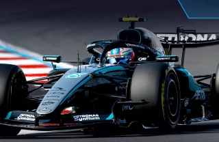 Italiano foi perfeito em sua volta derradeira em Silverstone. Foto: Mercedes-AMG Petronas F1 Team