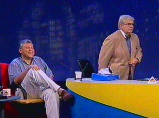 Em 1995, Jô recebeu Milton Neves para falar da histórica virada do Santos sobre o Fluminense naquele ano.