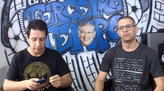 Lucas Reis e Frank Fortes transmitem a Live nas plataformas digitais do Terceiro Tempo. Foto: Reprodução/Facebook