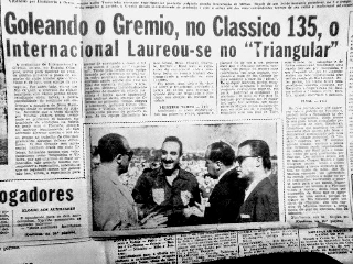 Partida foi v&aacute;lida por um torneio triangular. Foto: Reprodu&ccedil;&atilde;o