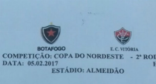 Mais do que a goleada, escudo falso incomoda o Vitória no vexame na Paraíba