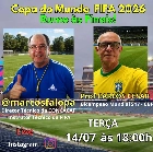 Reta final da Copa do Mundo em debate na live de Marcos Falopa com o Prof. Carlos Cesar