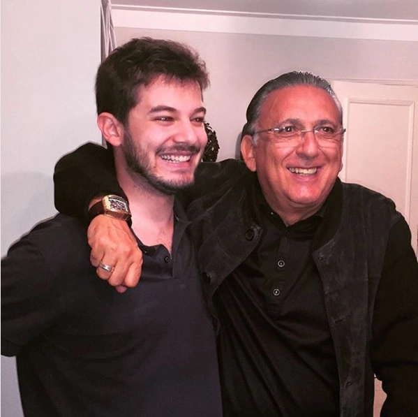 Galvão posta, em julho de 2018, foto parabenizando o filho Leo Salgado por seu aniversário. (Foto: Reprodução - Instagram @galvaobueno)
