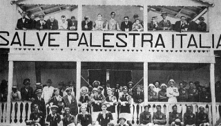 Amistoso aconteceu no Est&aacute;dio do Vel&oacute;dromo. Foto: Acervo Hist&oacute;rico da Sociedade Esportiva Palmeiras
