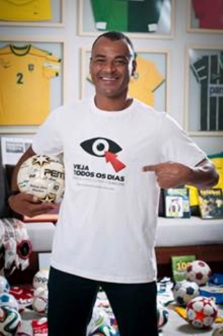Cafu manda seu recado em um v&iacute;deo que ser&aacute; veiculado na Internet a partir do dia 26 de maio, Dia Nacional de Conscientiza&ccedil;&atilde;o de Combate ao Glaucoma