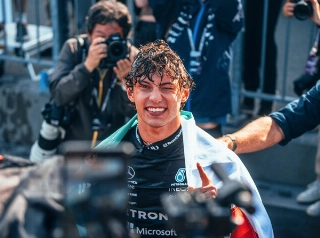 Italiano teve mais uma atua&ccedil;&atilde;o brilhante, desta feita na B&eacute;lgica. Foto: Mercedes-AMG Petronas F1 Team