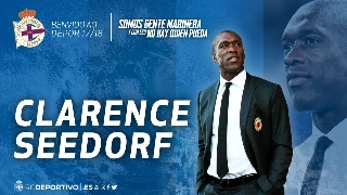 La Coruña anuncia a contratação de Seedorf como novo treinador