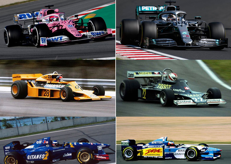 racing point copia mercedes