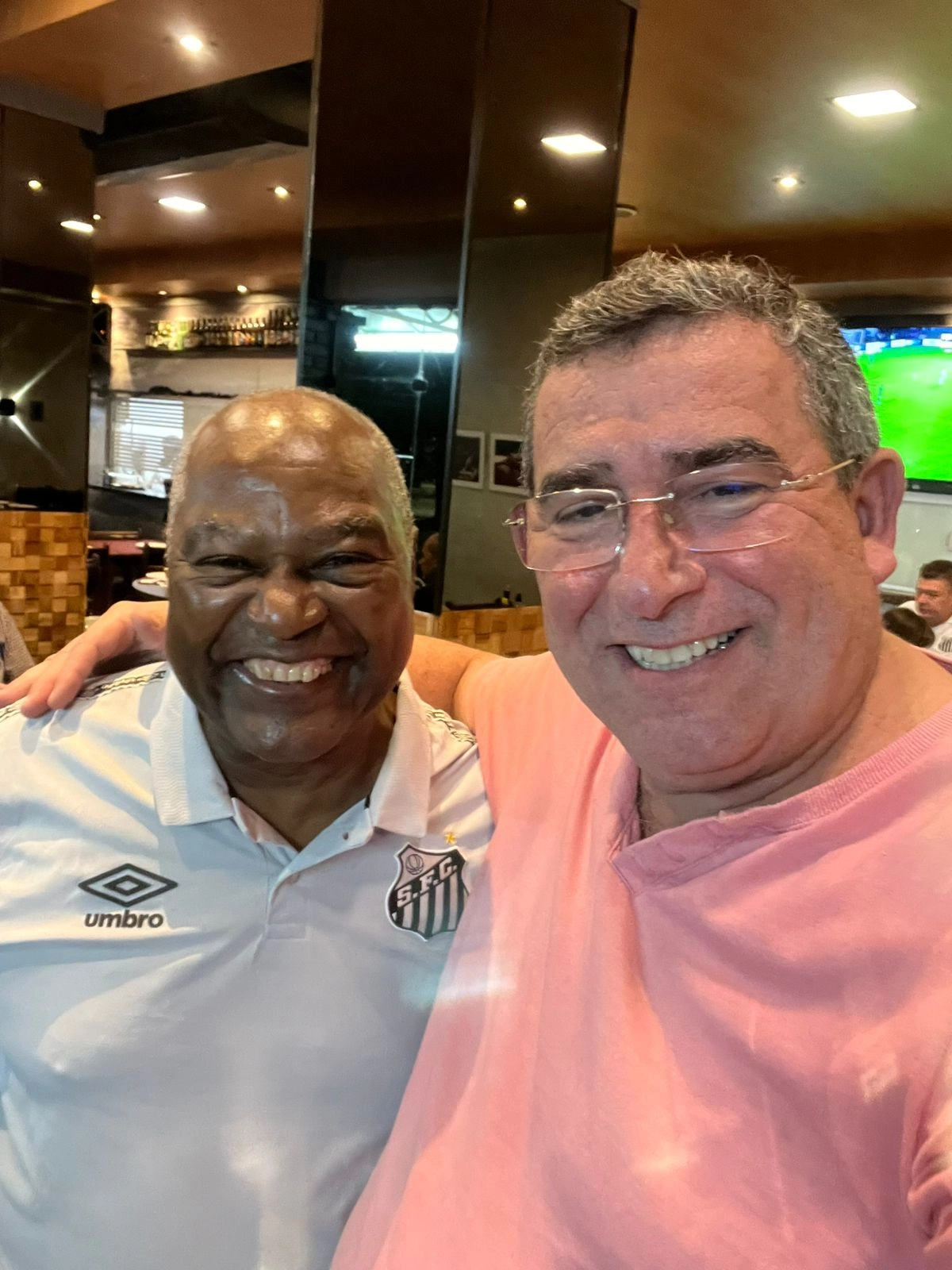 Edu e Ronaldo Russo. Foto enviada por Ronaldo Russo