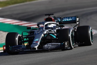 Bottas fez o melhor tempo, seguido por Hamilton. Foto: Mercedes-AMG F1