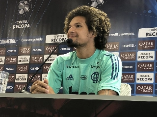 Volante flamenguista disse que o time está acostumado com momentos decisivos. Foto: Twitter/Divulgação