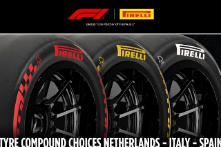 Pirelli define compostos para os tr&ecirc;s pr&oacute;ximos GPs da F&oacute;rmula 1