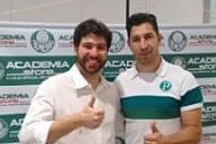 O ex-goleiro S&eacute;rgio, no anivers&aacute;rio de 101 do Palmeiras. Foto: reprodu&ccedil;&atilde;o