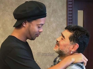 Ex-jogador argentino mandou mensagem ao R10. Foto: Instagram/Reprodução