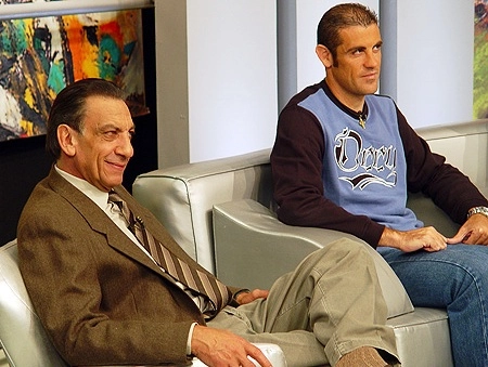 No Terceiro Tempo, ao lado do doutor Osmar de Oliveira, em 2007