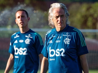 Treinador do Flamengo afirmou que sua renovação está nas mãos do clube carioca. Foto: Alexandre Vidal / Flamengo