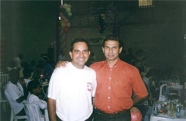 Fernando Lisboa e Oscar Roberto Godoi. Foto: Arquivo pessoal