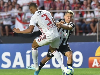 Clássico San-São acontecerá sem torcida. Foto: Ivan Storti/Santos FC